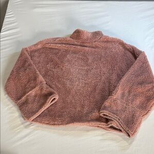 Brooklyn Cloth Plush Turtleneck Sweater - Dusty Rose